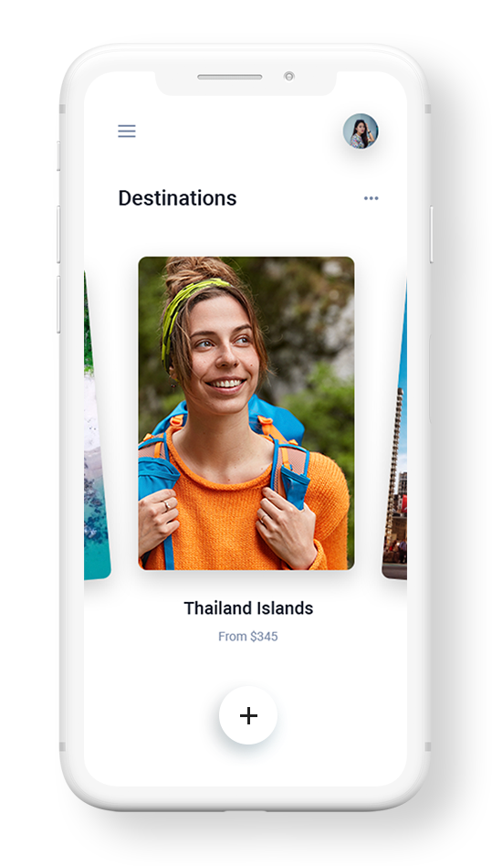 demo application home - prikaz Intelisale aplikacije